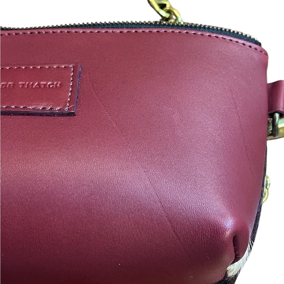 Parker Thatch Little Buddy Zebra And Leather Crossbody/Clutch - Picture 7 of 7